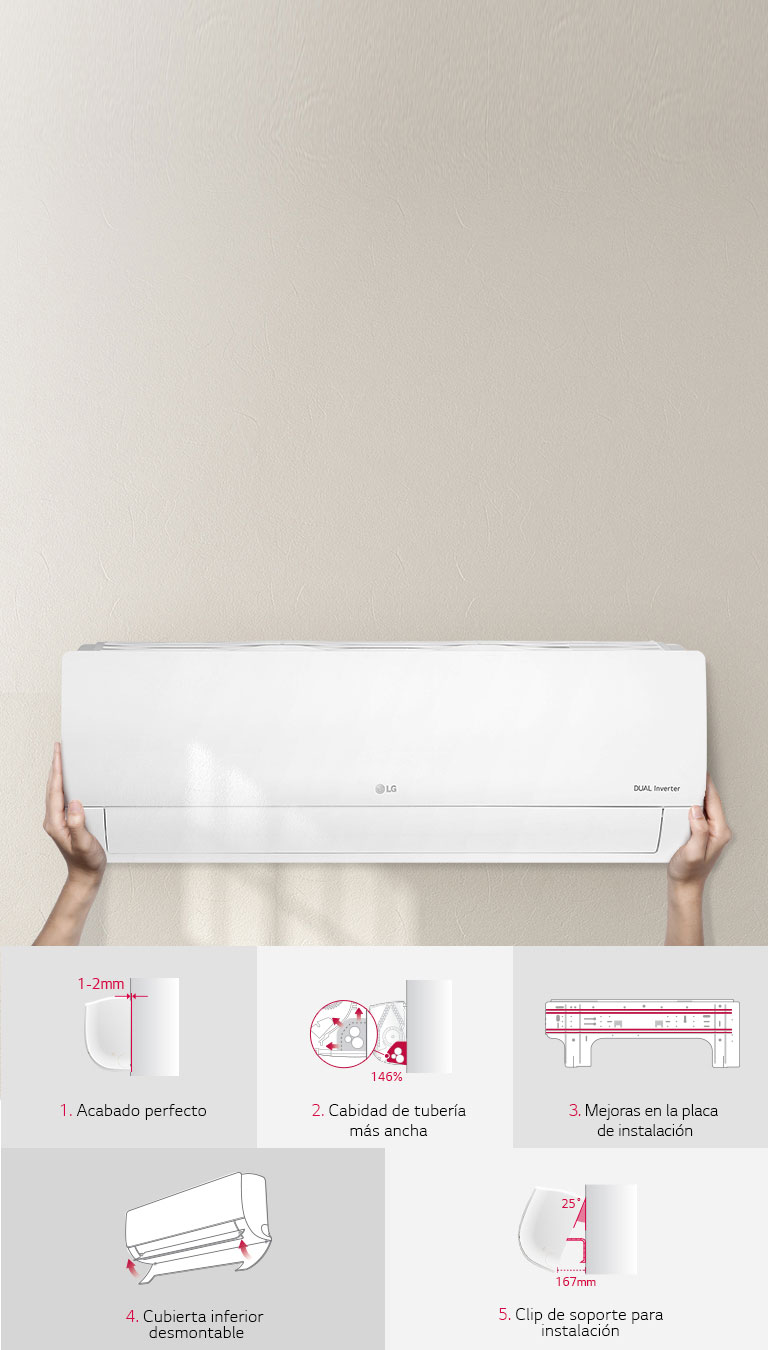 FÁCIL Y RÁPIDA INSTALACIÓN LG 