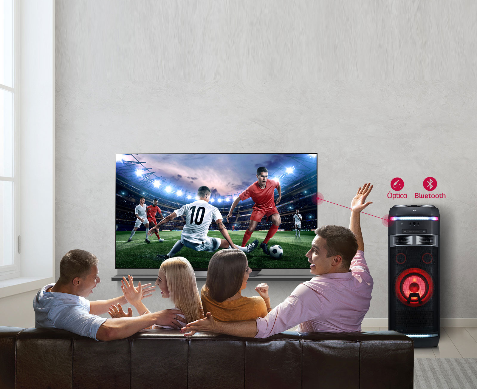 Haz que el sonido de tu TV sea más potente1