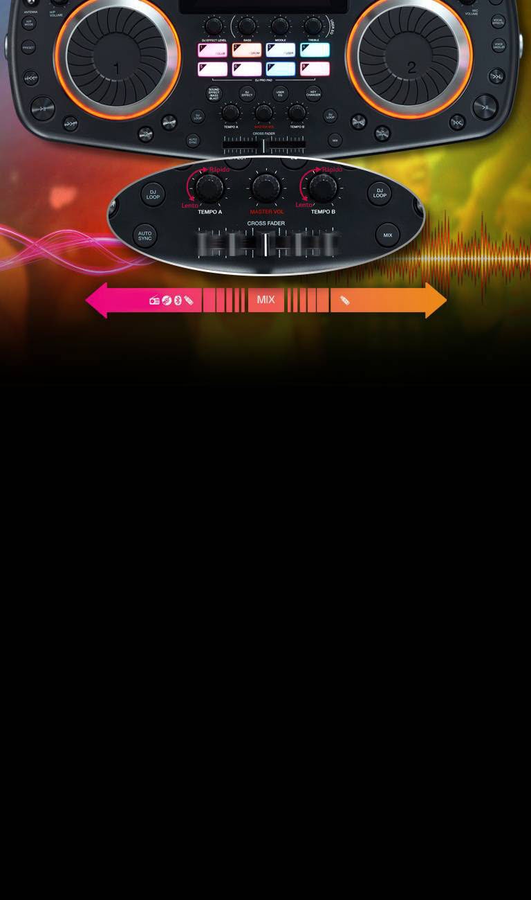 Crossfader con Control de Tempo2