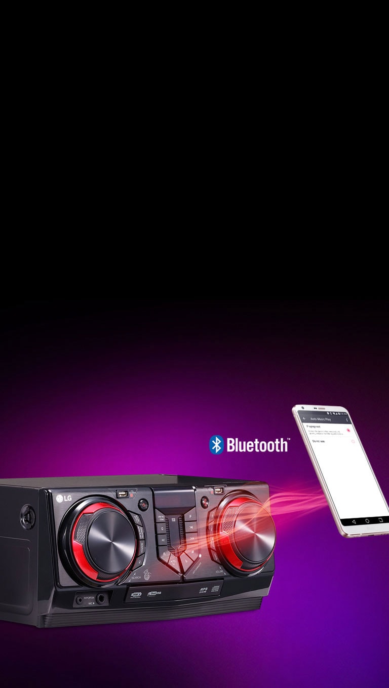 Minicomponente LG LG XBOOM CJ44 | LG Centroamérica y Caribe