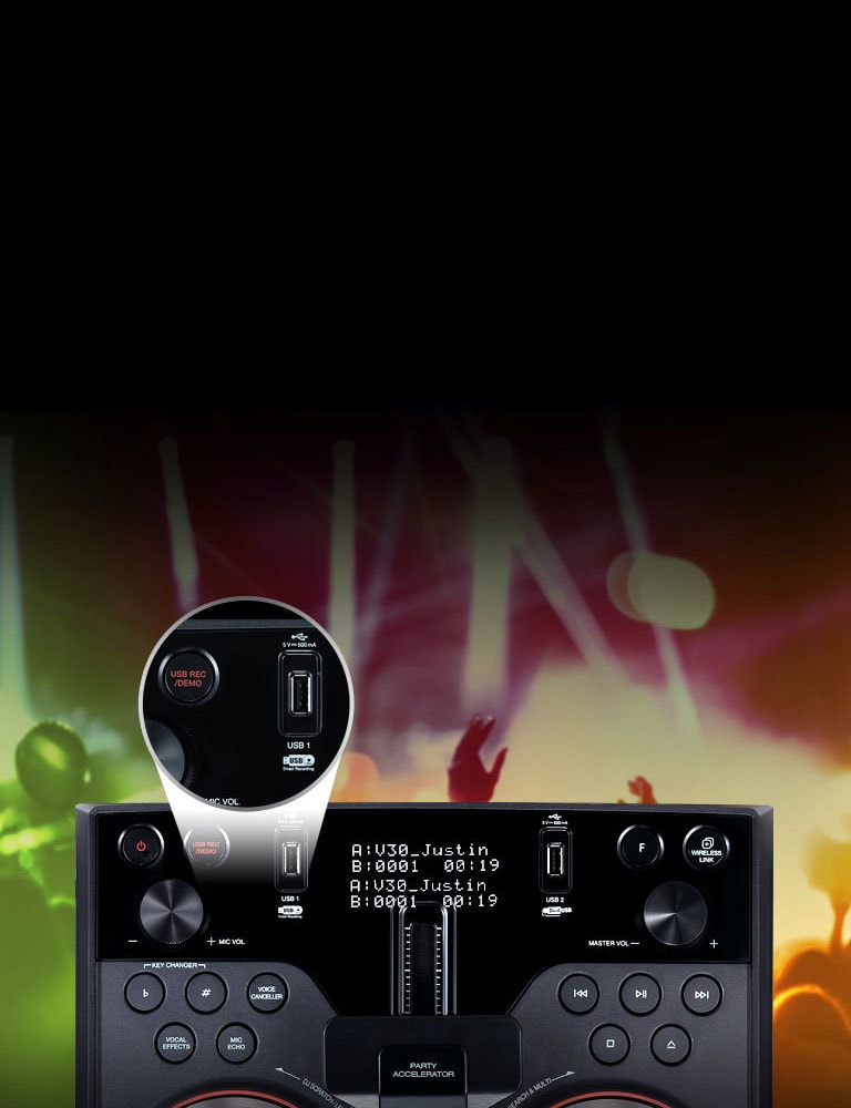 USB Dual con DJ Sharing<br>2