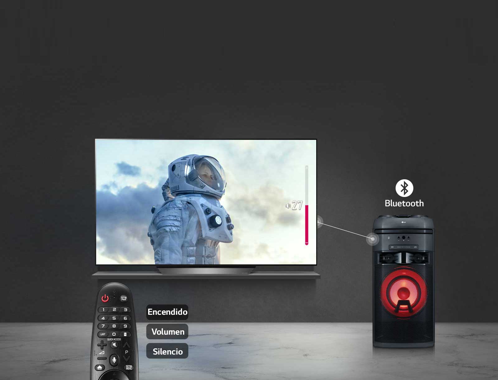 Sincronizador de sonido de TV<br>1