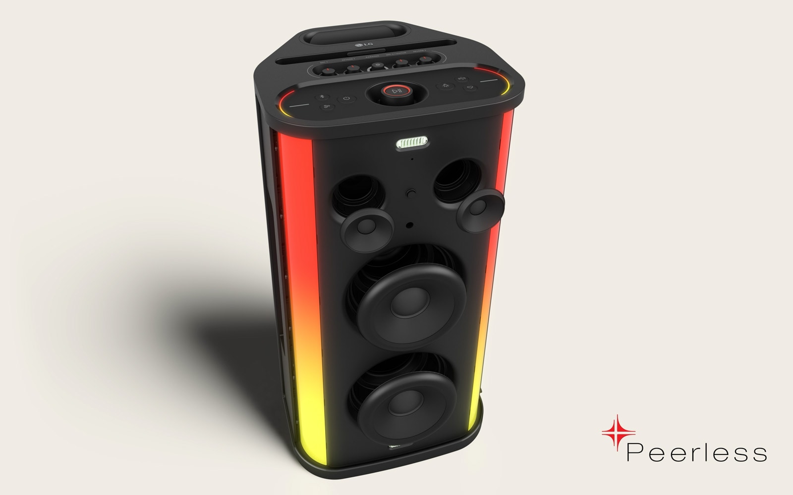 Diseñado con herencia Peerless para un sonido seguro y equilibrado