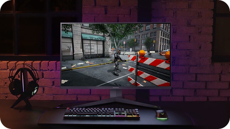Los monitores para juegos de LG elevan tu experiencia de juego.