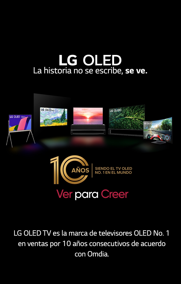 LG OLED B2 y LG OLED A2 se destacan sobre un fondo negro. LG OLED B2 se inclina hacia la izquierda y muestra una imagen abstracta de color azul. LG OLED B2 se inclina hacia la derecha y muestra una imagen abstracta de color verde.