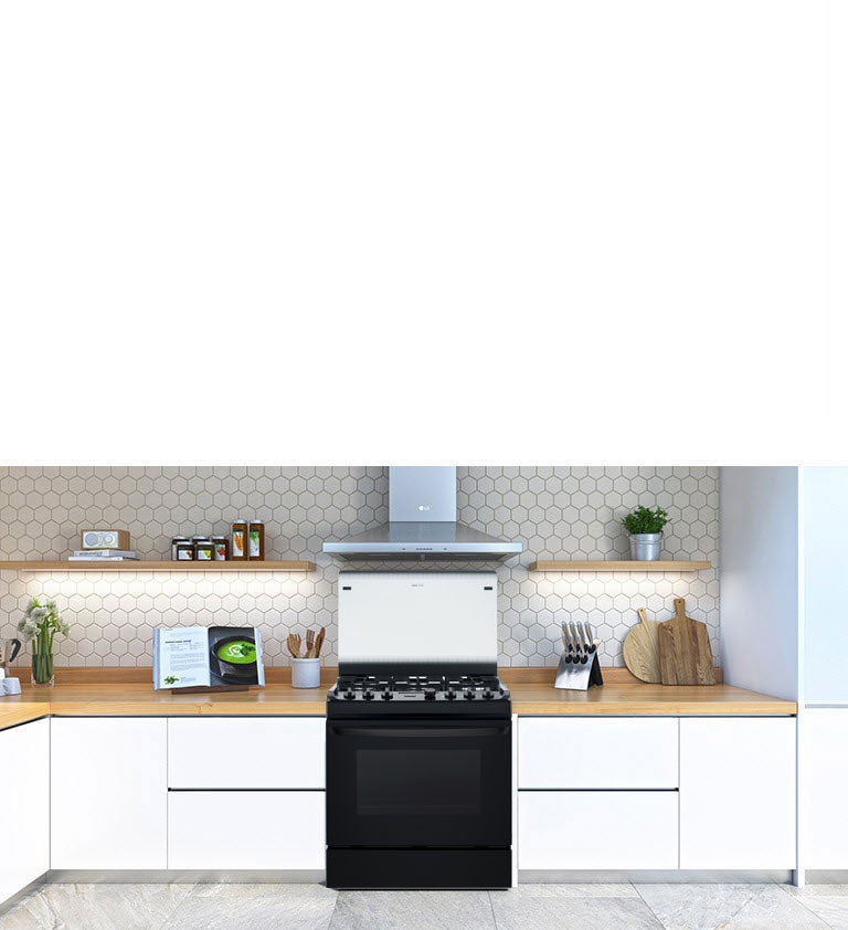 Una estufa fácil de usar y de limpiar2