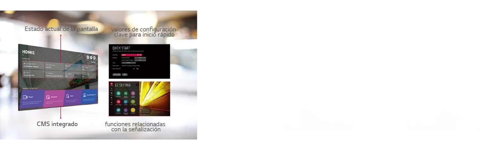 Se pueden realizar varias tareas en simultáneo con la interfaz gráfica de usuario intuitiva.