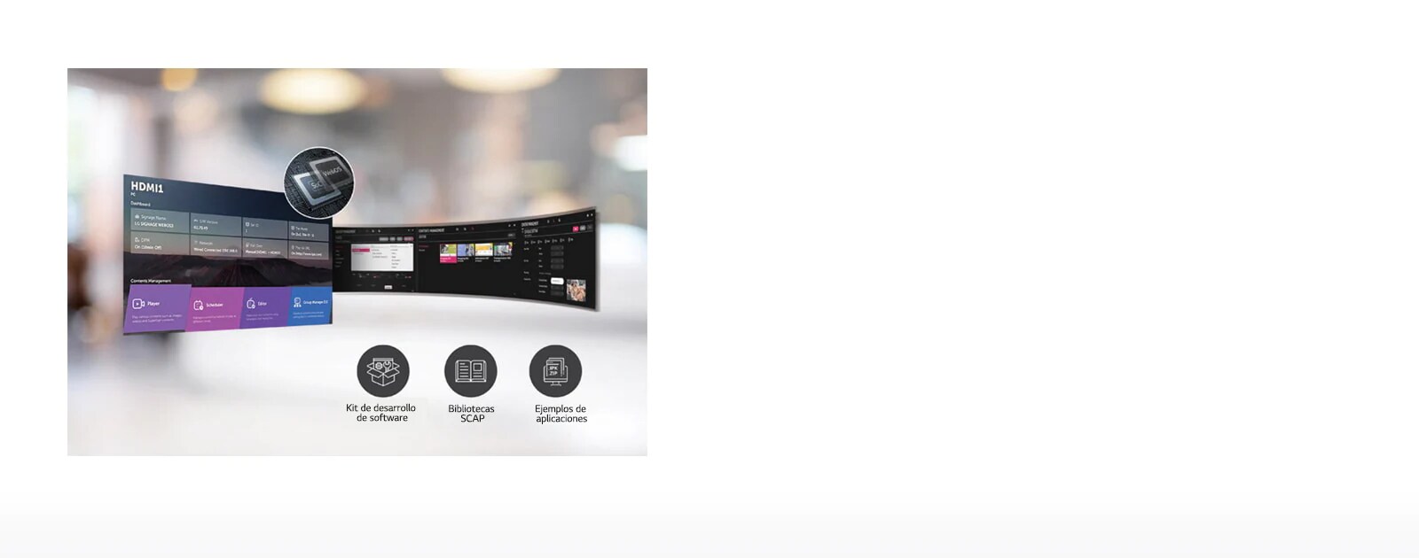 SoC DE ALTO RENDIMIENTO con webOS