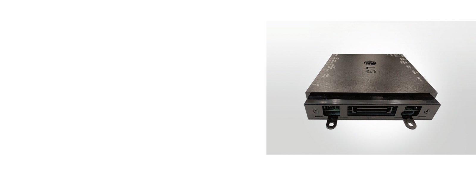 El STB-6500 tiene un conector lateral que puede ampliar los módulos externos adicionales de terceros.