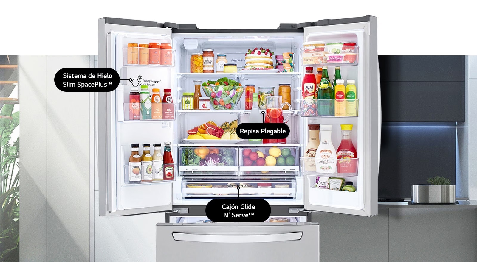 Más Capacidad y Espacio en Repisa1