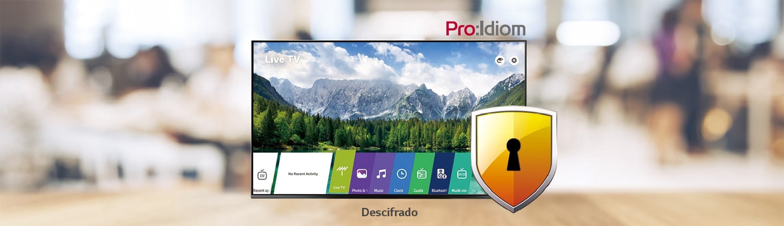 Pro:Idiom para proteger la televisión de alta definición y otros contenidos digitales de alto valor.