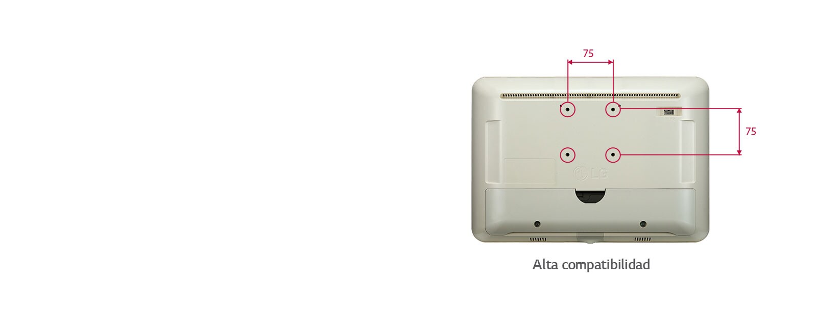 Compatibilidad de montaje / Auricular reemplazable1