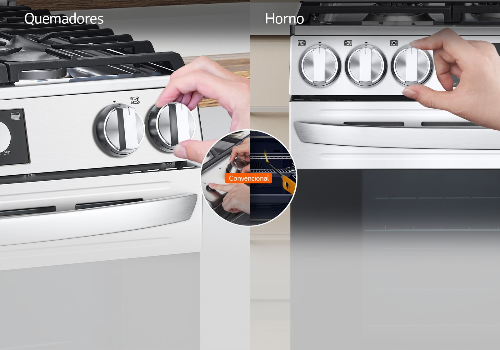 Fácil de Encender con una Sola Mano