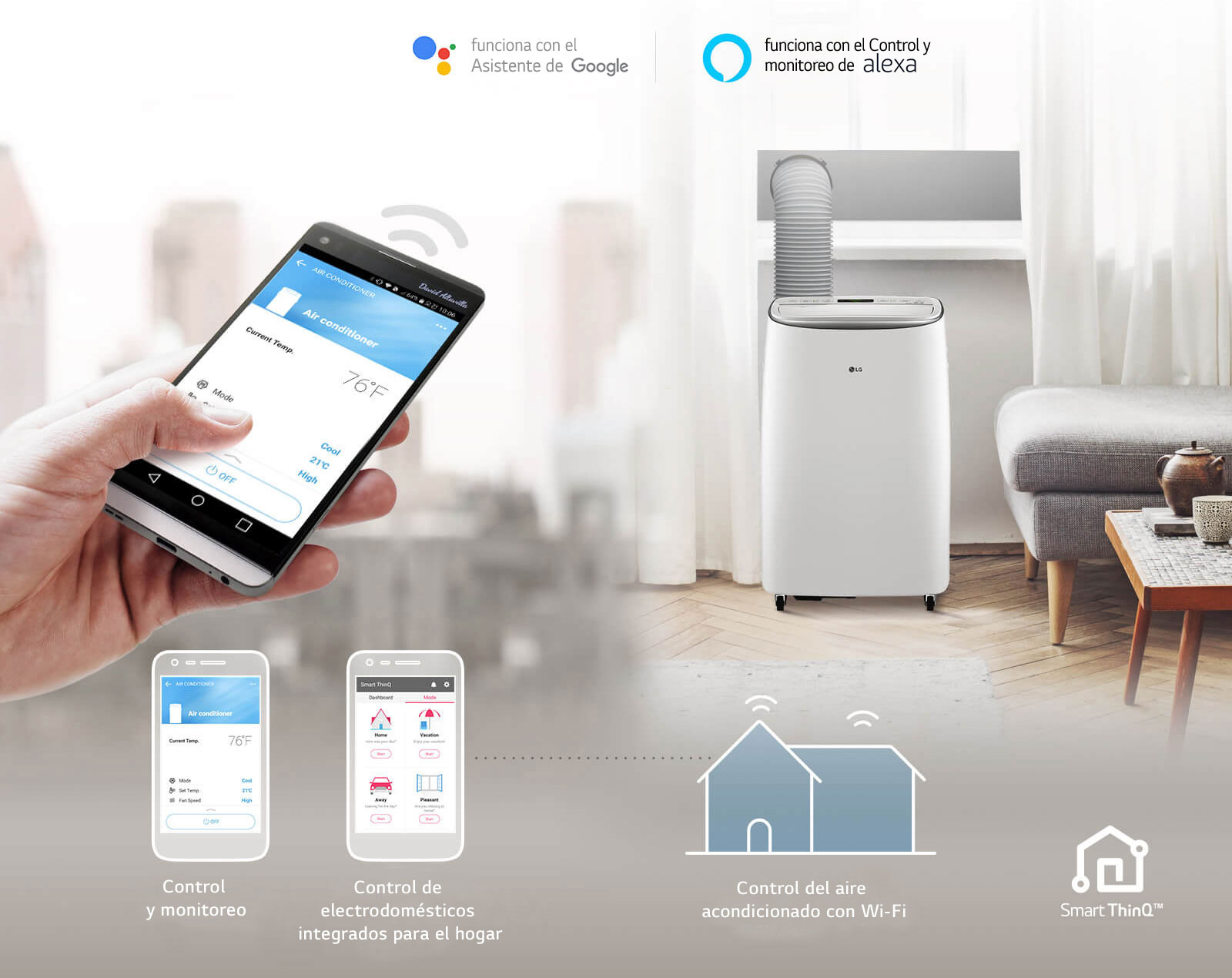 Controla el enfriamiento desde cualquier lugar