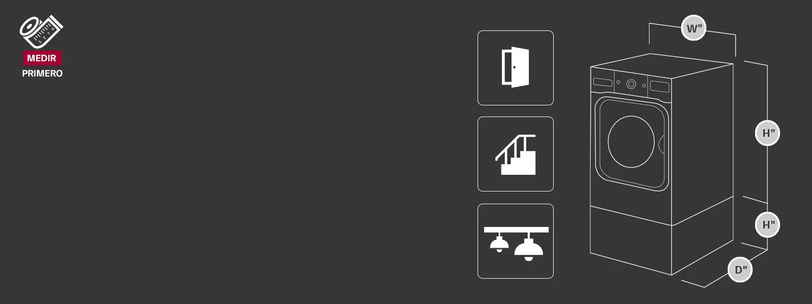 Medir primero, ordenar bien