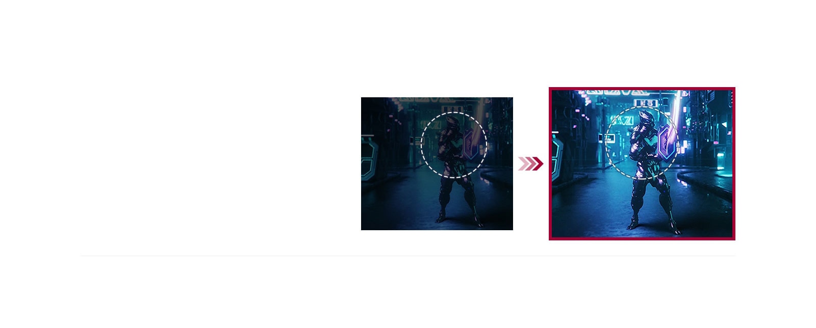 Descubre los detalles en la oscuridad con el Black Stabilizer®.