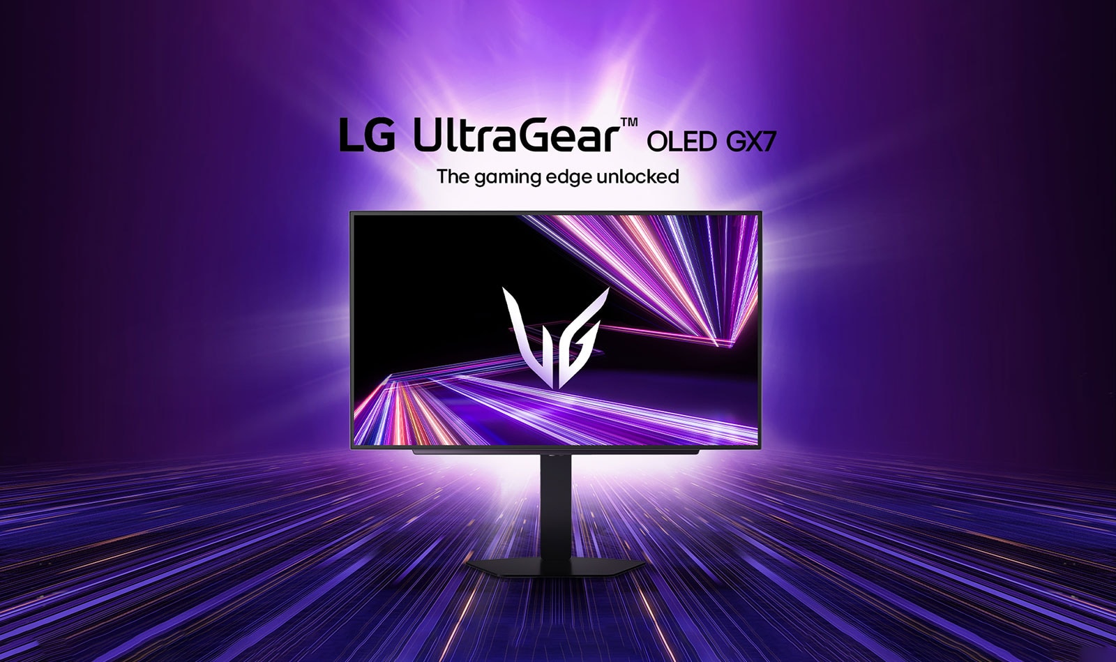 UltraGear™ OLED gaming monitor.	