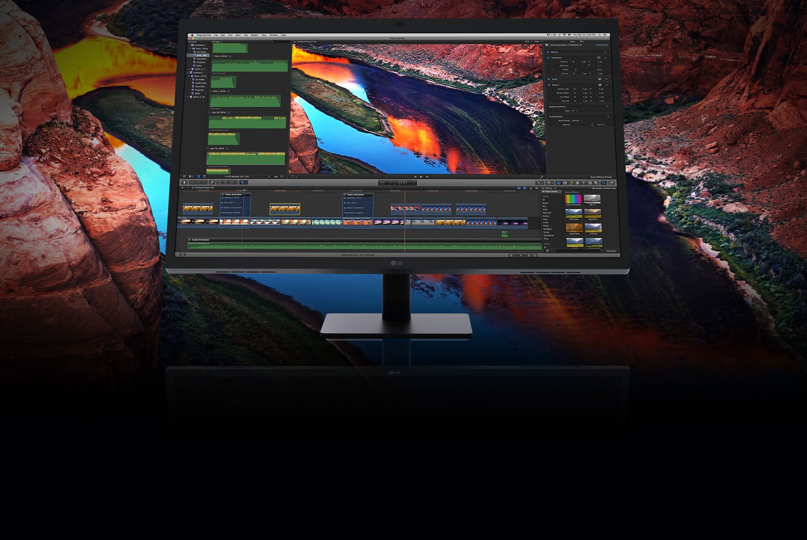 Colores ricos, detalles inmejorables