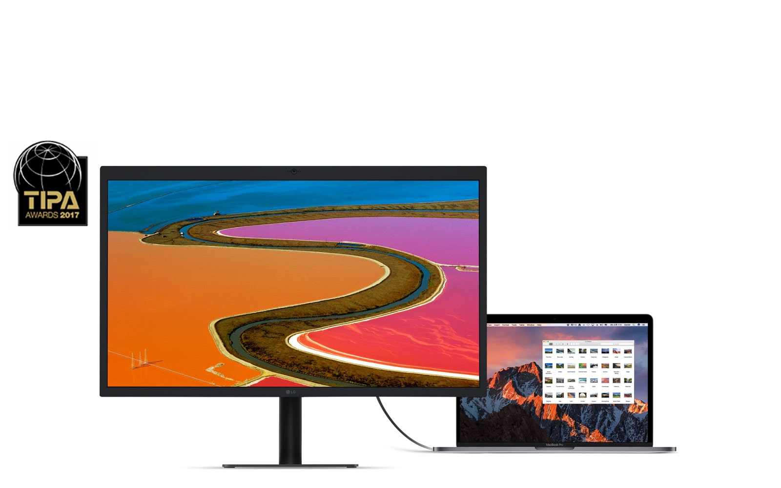 Monitor LG de 27 pulgadas UltraFine 5K IPS con compatibilidad para macOS