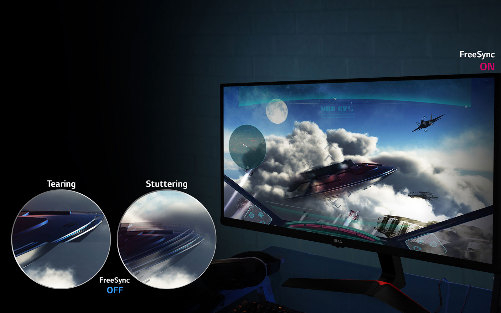 Tecnología AMD FreeSync™<br>1