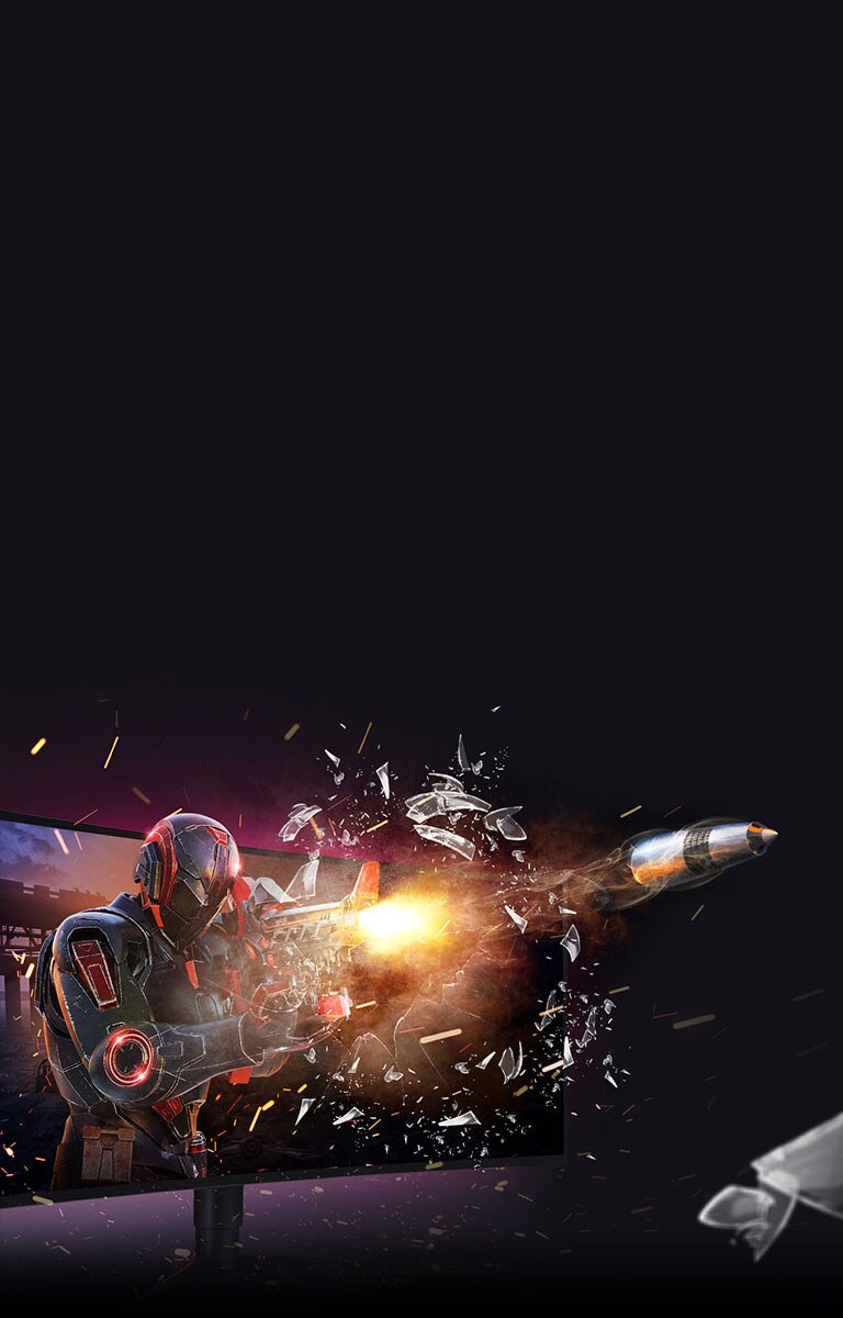 El personaje principal supera al enemigo.