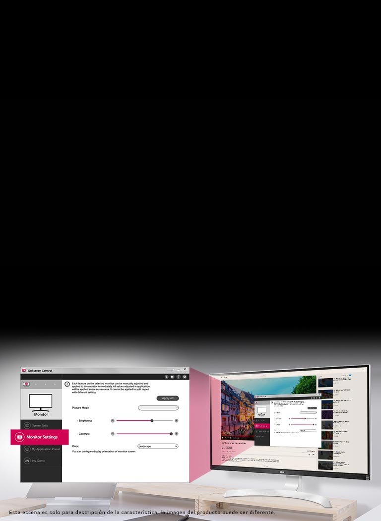 Monitor LG 24" - LED (23.8" Diagonal)<br>2