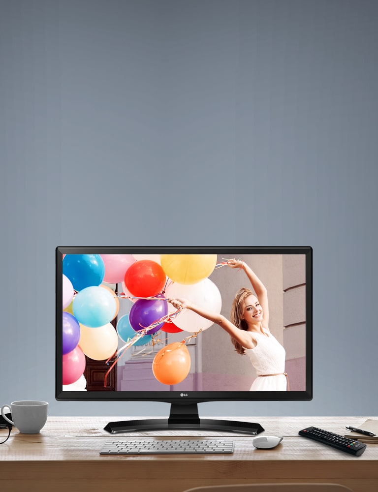 Disfruta de una TV y Monitor juntos<br>2