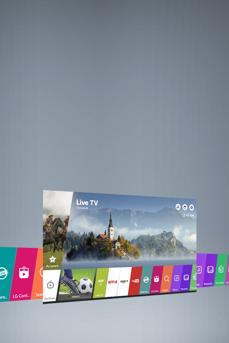 webOS 3.5 Smart TV<br>2