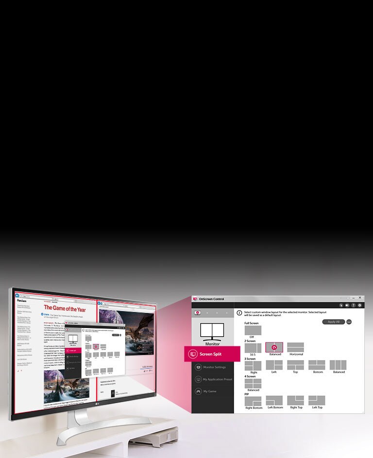 Pantalla dividida<br>2