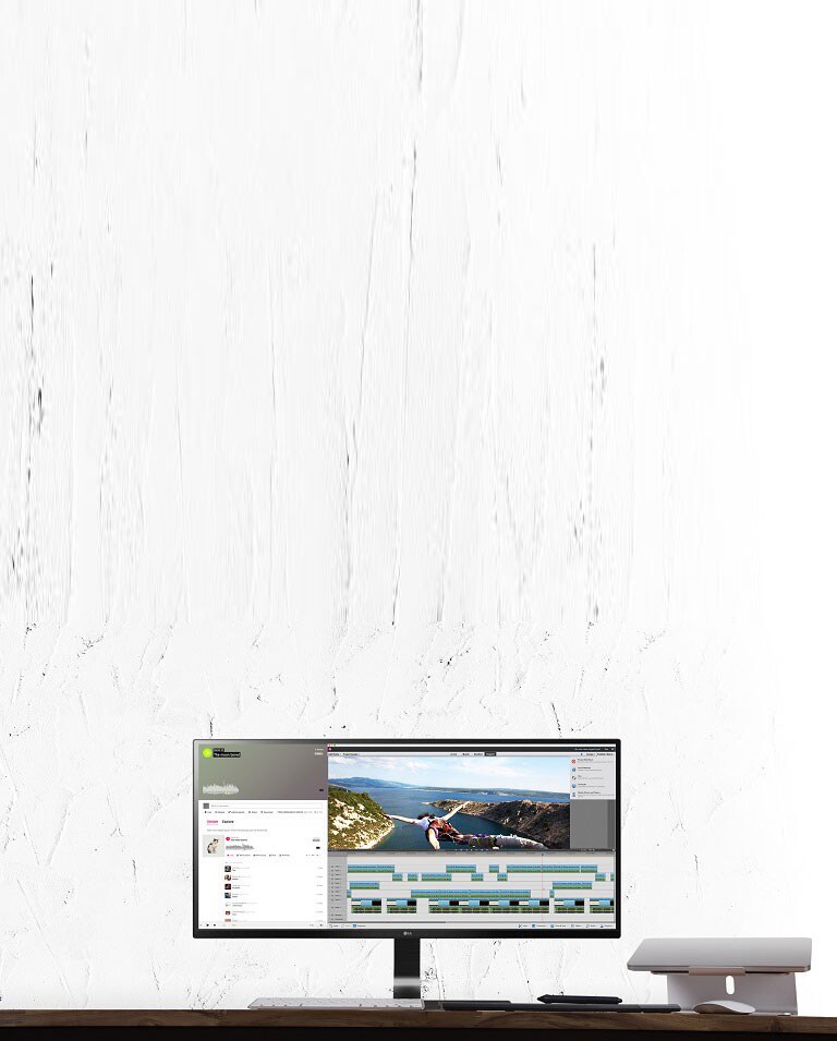 Espacio útil de pantalla 21:9 con USB Type-C™<br>2