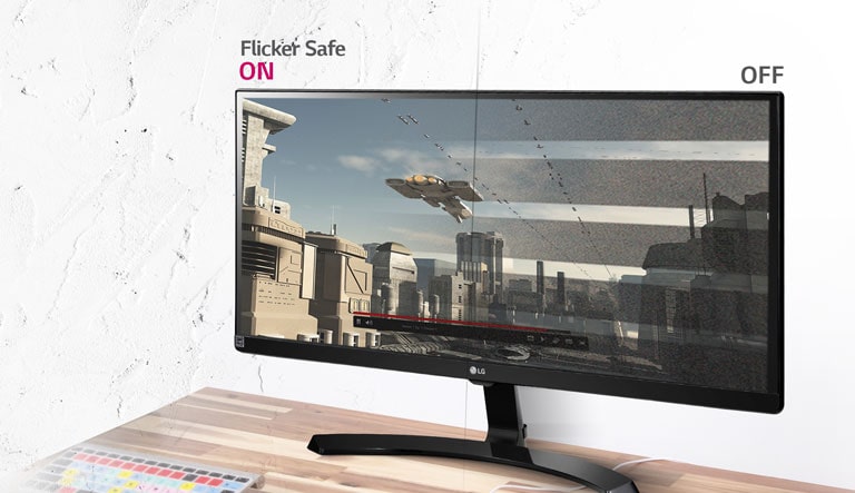Calidad y confort visual con Flicker Safe<br>2