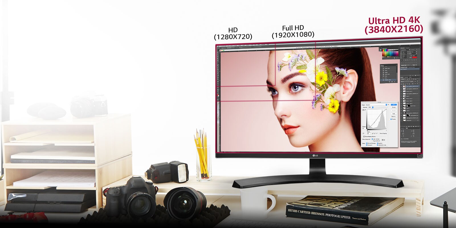 LG 27UD58 4K モニター 時代はフルHDから4Kへ。 - 27UD58-B | LG JP