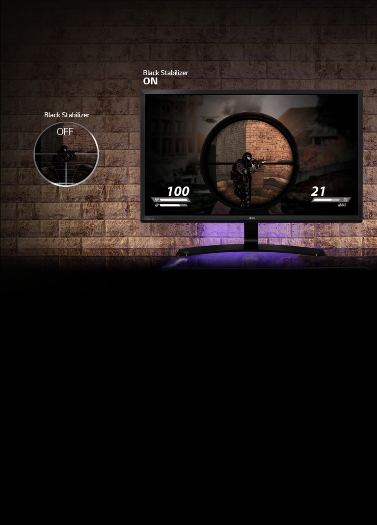 ESTABILIZADOR DE NEGROS PARA MAYOR VISIBILIDAD