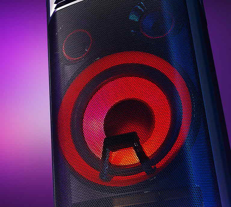 Potente Sonido de 2000 vatios