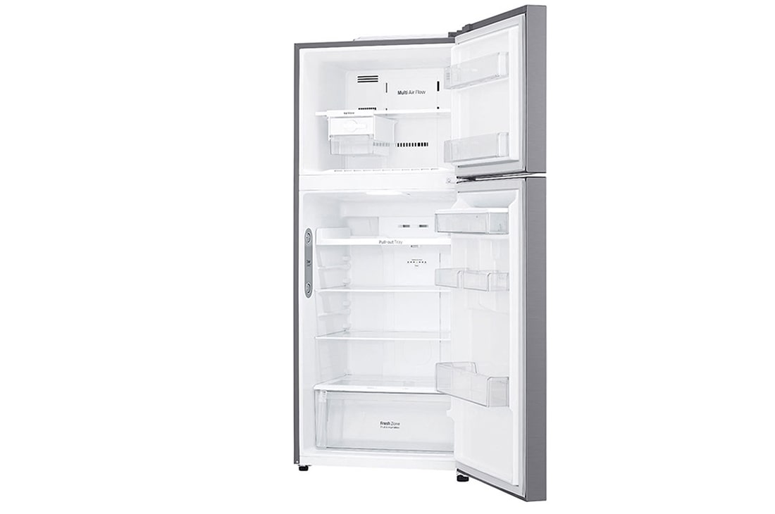 LG Refrigeradora Top Freezer 15pᶟ(Gross)/13.9pᶟ(Net) LINEARCooling™ Smart Inverter Acero Brillante Smart Diagnosis™, GT39WPP, thumbnail 3