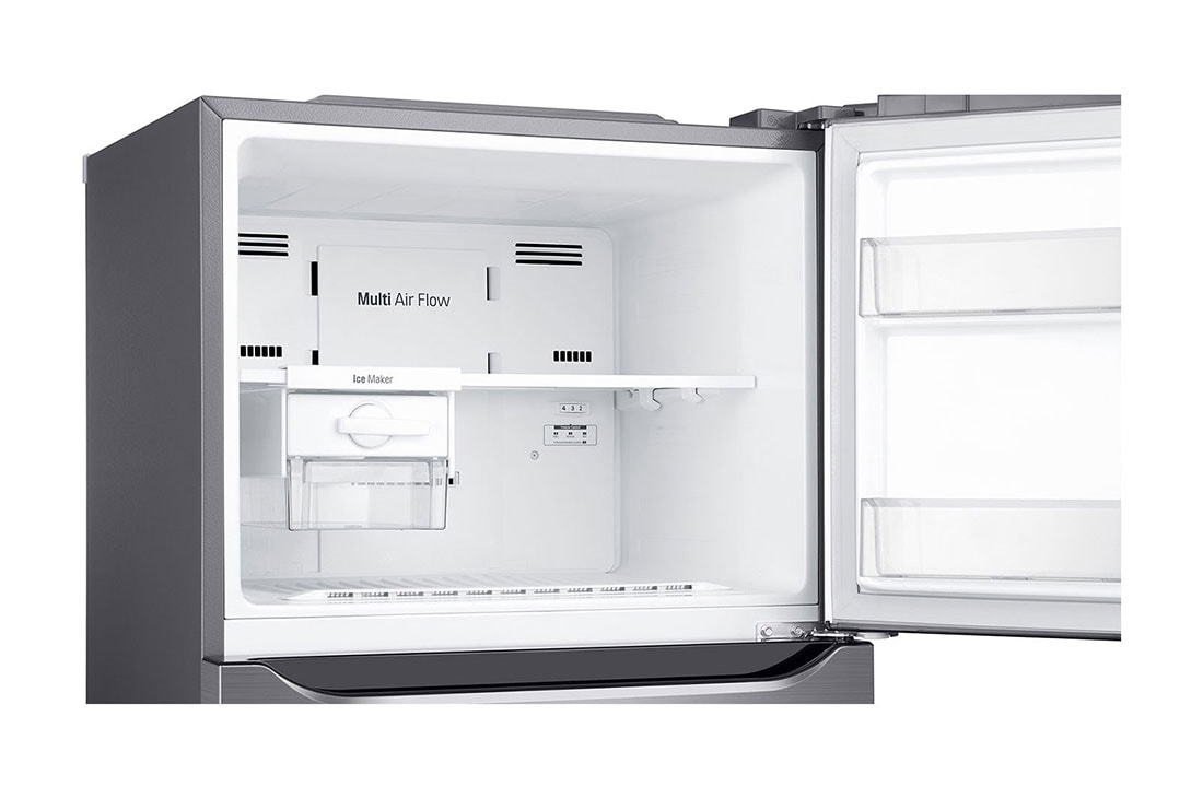 LG Refrigeradora Top Freezer 15pᶟ(Gross)/13.9pᶟ(Net) LINEARCooling™ Smart Inverter Acero Brillante Smart Diagnosis™, GT39WPP, thumbnail 7