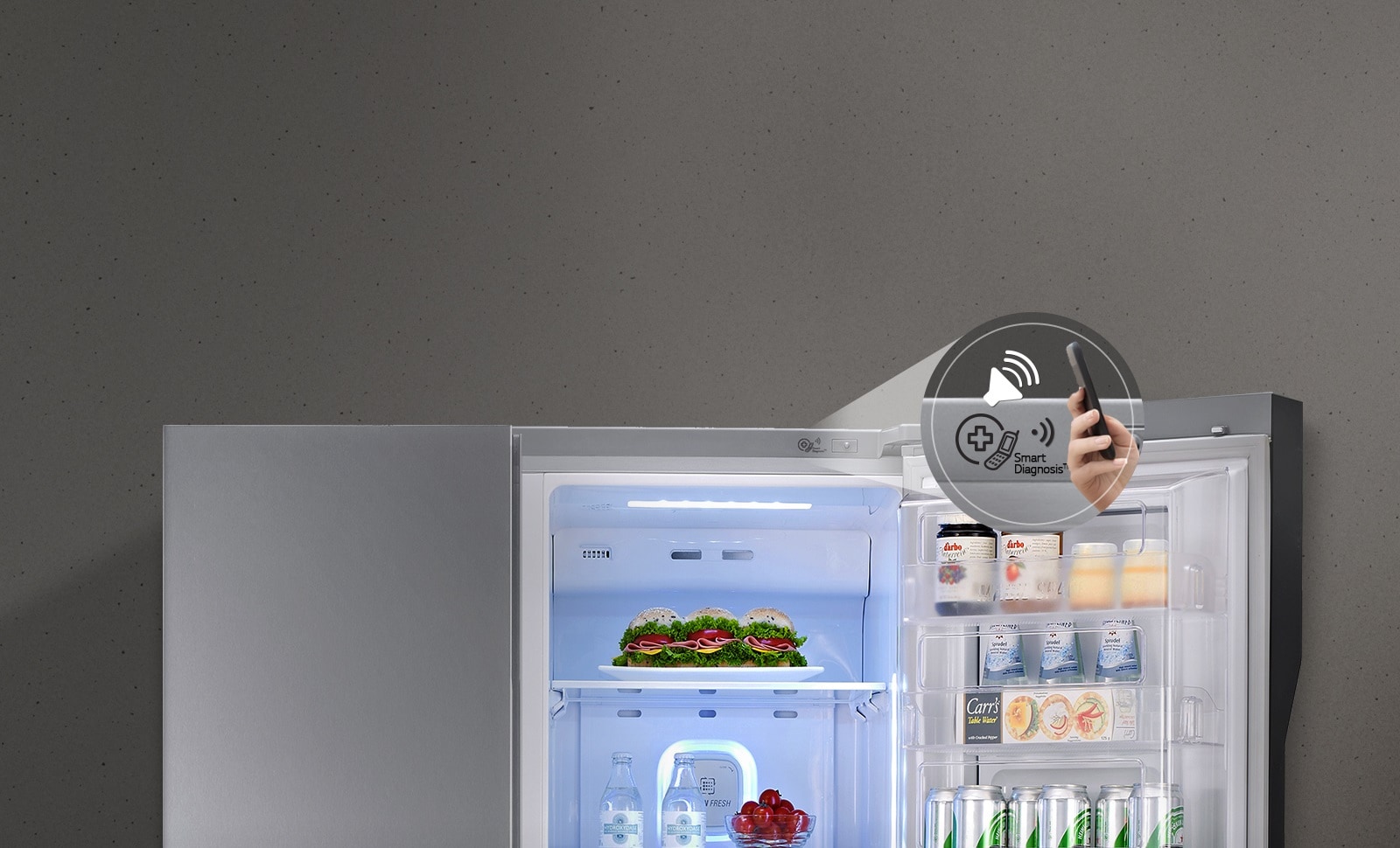 Refrigeradora GF24BGS con 10 años de Garantía LG Centro américa y el