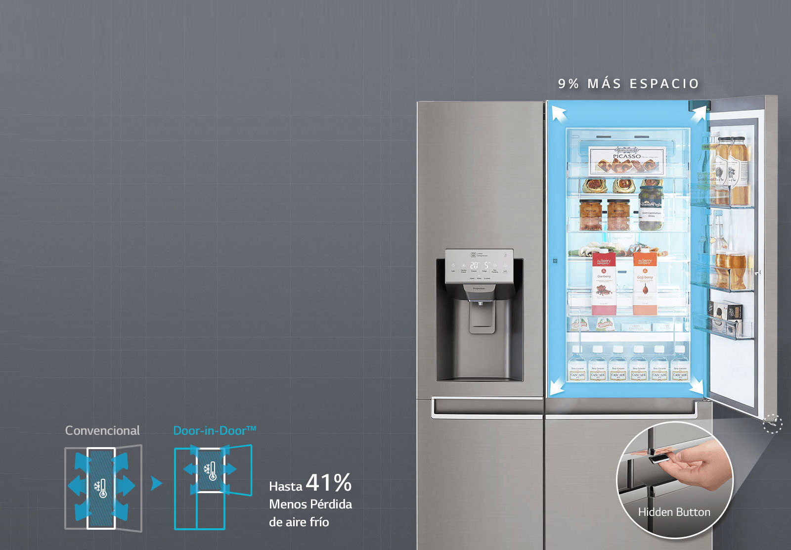 Puerta LG Door-in-Door™<br>3