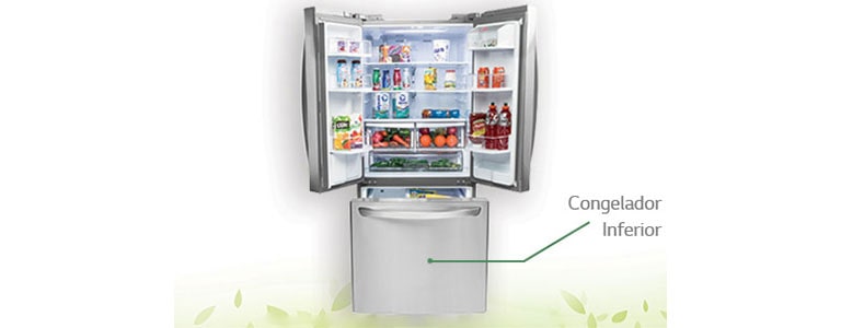 Congelador en la parte Inferior<br>2