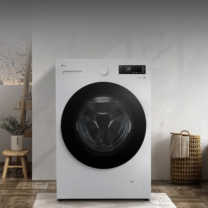 Muestra la imagen del interior de la lavadora