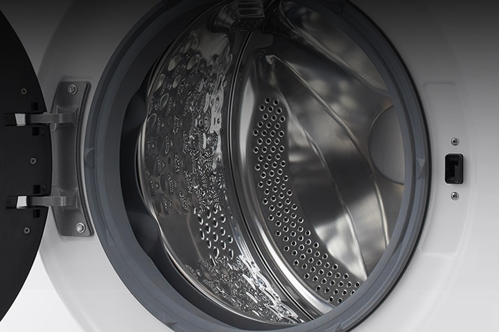 Muestra la imagen del interior de la lavadora