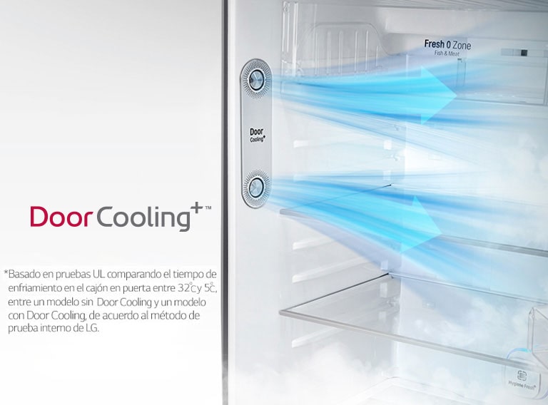 Enfriamiento uniforme LG COLOMBIA neveras