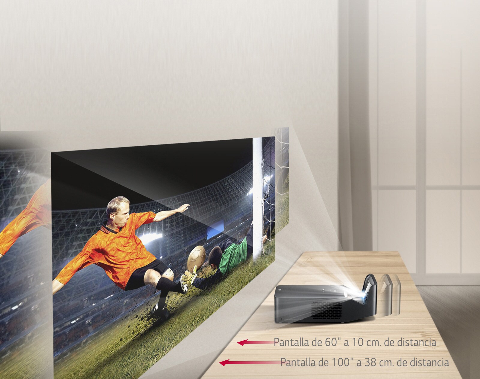 Imágenes vivas: de 60 a 100 pulgadas<br>1