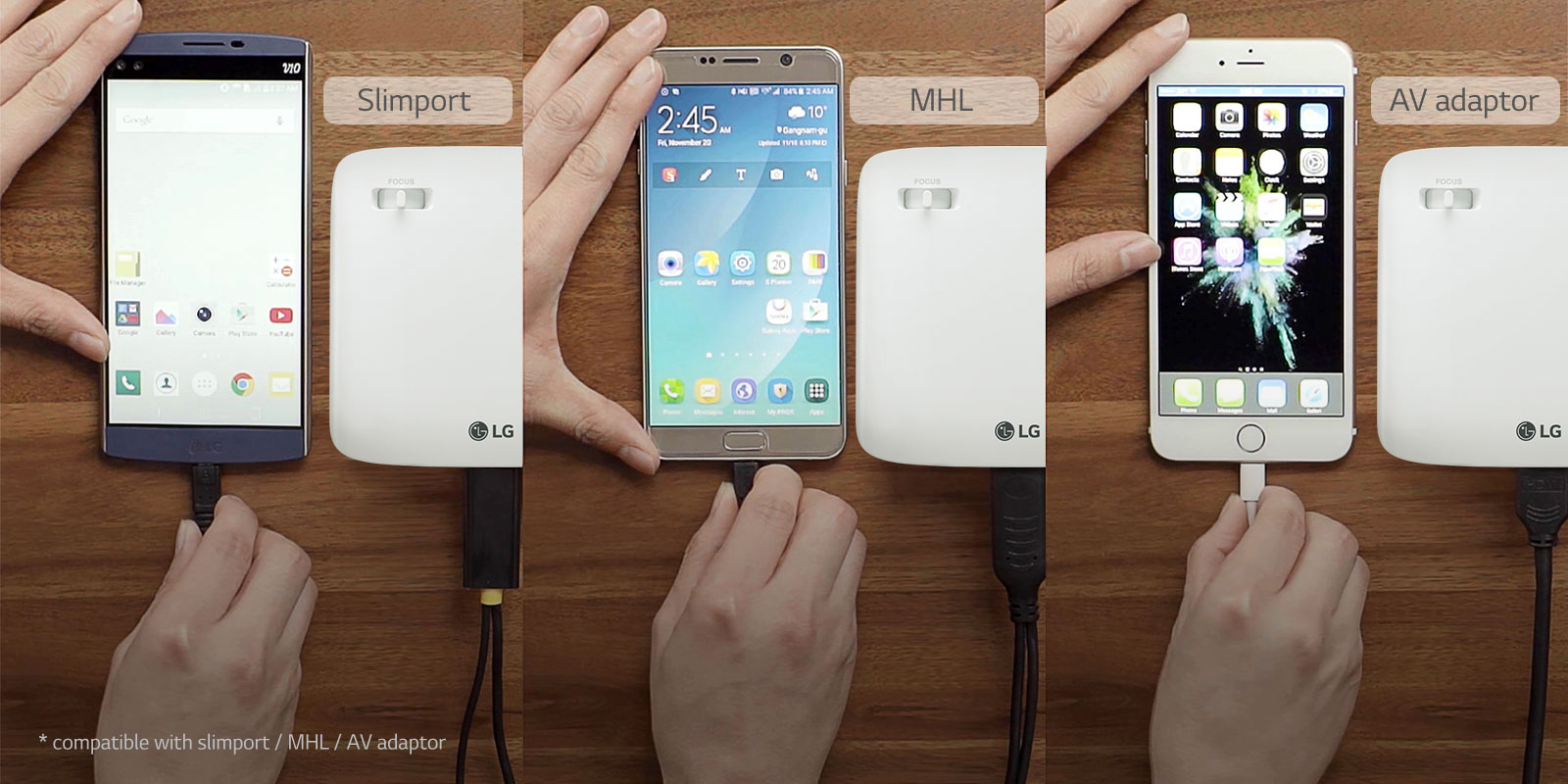 Si prefieres, tranmisión vía cable1