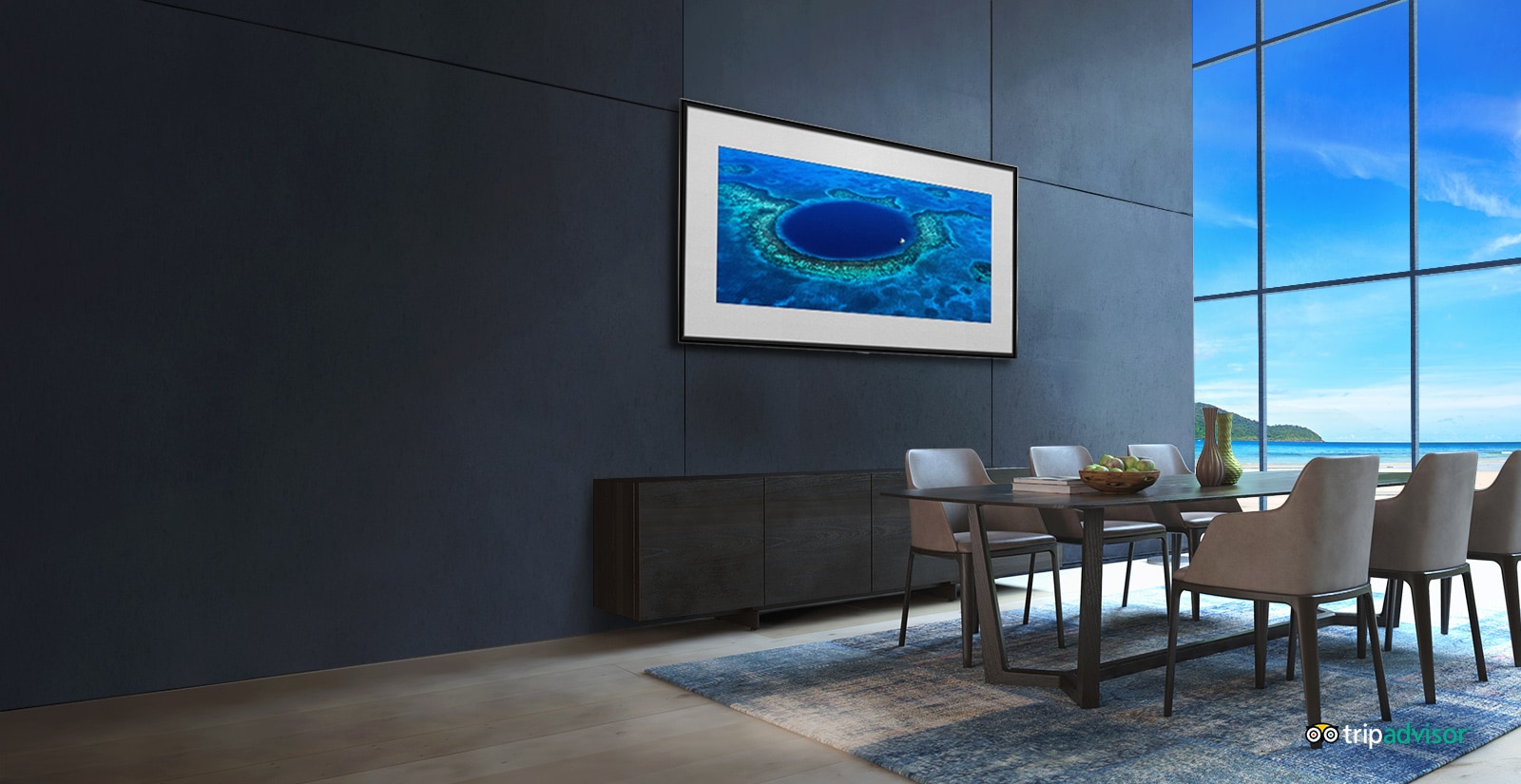 Un ambiente vacacional con Gallery Mode <br>1