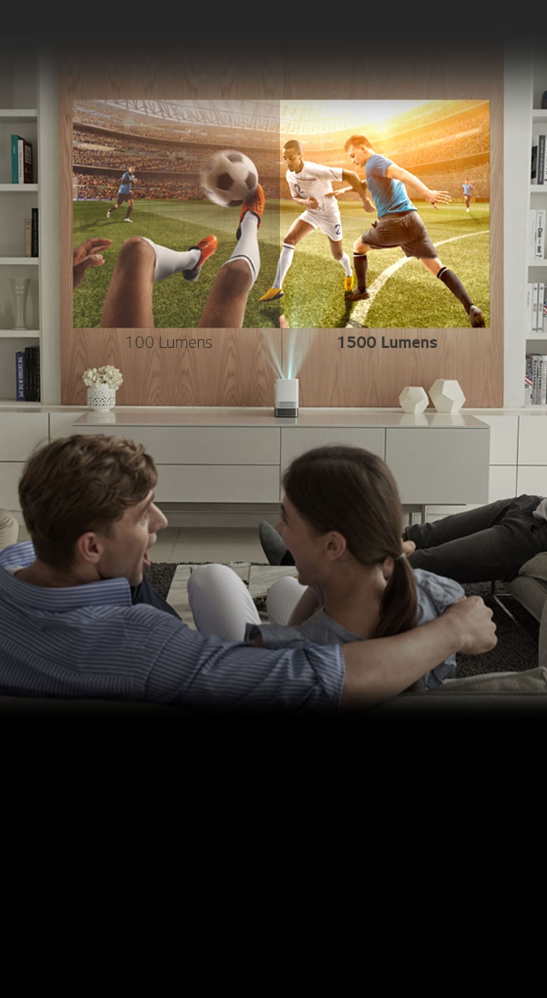 Iluminación de 1500 Ansi lúmenes<br>2