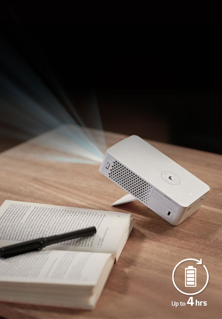 Batería incorporada que dura hasta 4 horas2