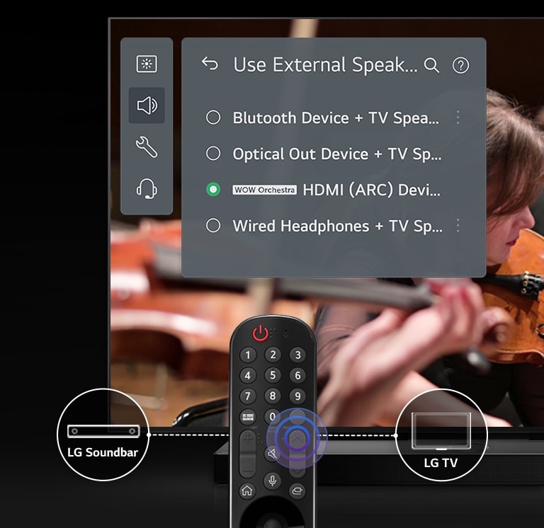 LG QNED 75'' Smart TV con ThinQ AI + Barra de sonido LG SL4 2.1 canales