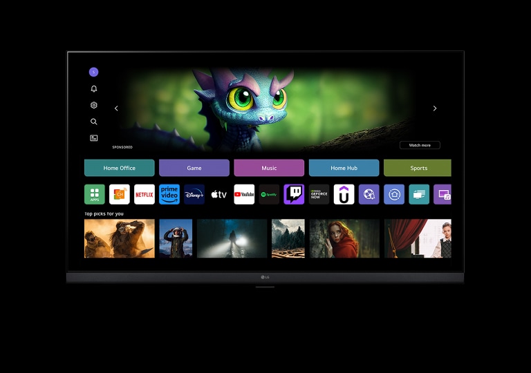 Explora un centro de TV que es todo tuyo									6