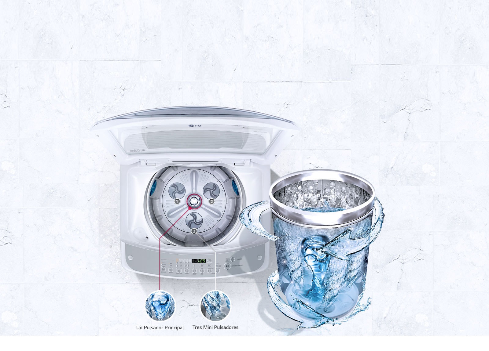 TurboDrum™ Power Punch+3<br>1